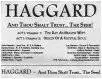 Haggard : And Thou Shalt Trust the Seer